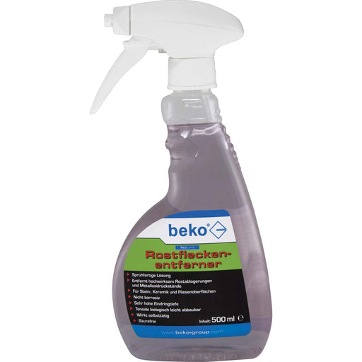 Beko - Reinigungsmittel TecLine Rostfleckenentf. 299150500 Sprühflasche 500ml