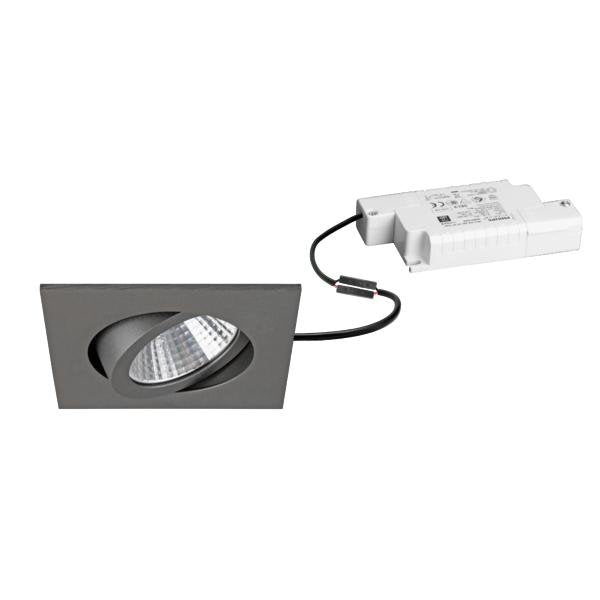 Brumberg Leuchten - Downlight/Strahler/Flutlicht LED-Einbaustrahler 39262643 titan, TRIACdim