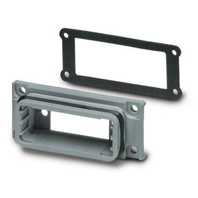 Phoenix Contact - Befestigungselement für Industriesteckverbinder D-SUB-Anbaurahmen VS-09-A BK − 5 Stück