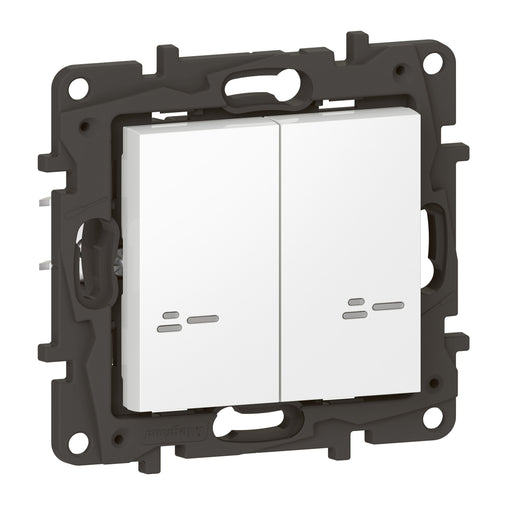 Legrand - Elektronischer Schalter Serienschalter Legrand 863632 2x250W proK. Ultraw
