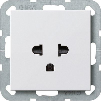 Gira - Steckdose EURO US System 284003 rws