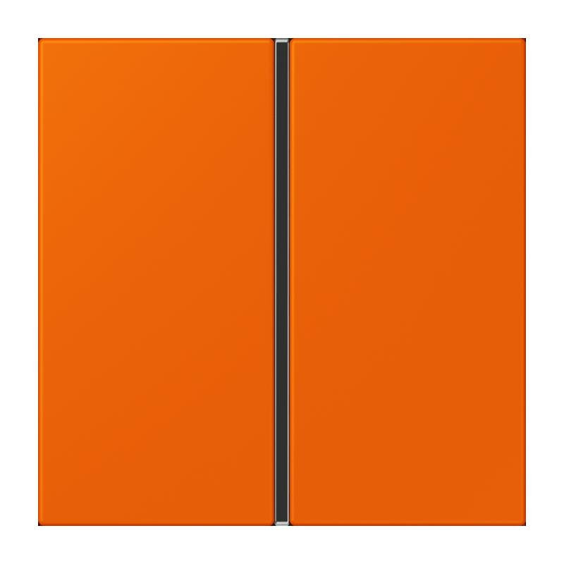Jung - Abdeckung/Bedienelement für Installationsschalterprogramme Tastensatz 1fach LC 401 TSA 224 orange