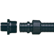 ABB Stotz S&J T&B - Kunststoff-Wellschlauch-Verschraubung Verschraubung gerade AR42/M40/A/BL M40 schwarz − 2 Stück