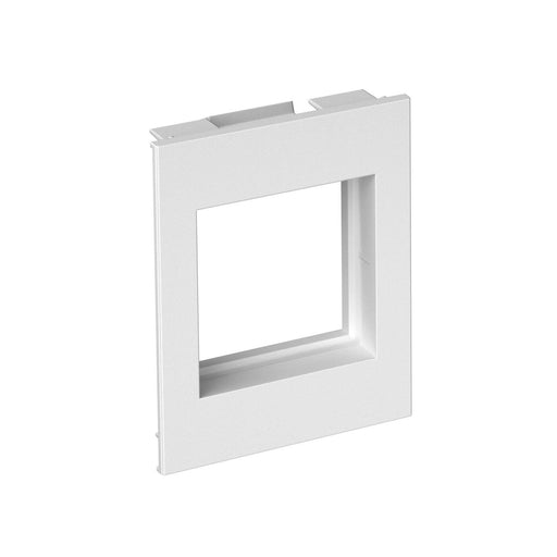 Rehau - Abdeckrahmen Rahmen 1-fach BRK CF1 M45 rws SIGNA Modul 45 rws − 1 Stück