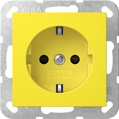 Gira - Steckdose SH 4453106 Gelb
