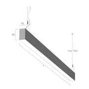 Lightnet - Pendelleuchte LED-Pendelleuchte LR3AEE-830E-L1475-Y 3000K, d/i