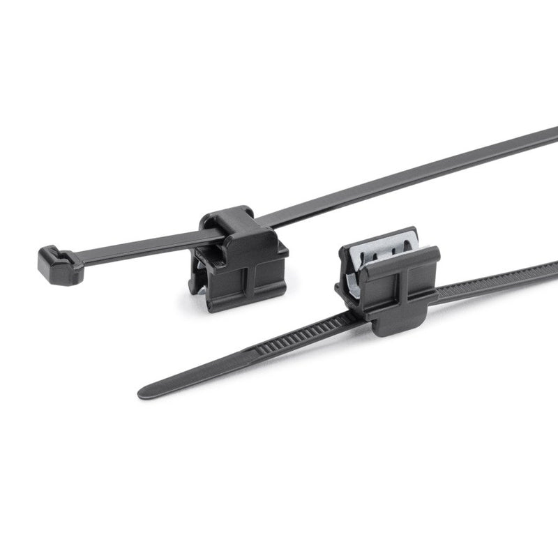 HellermannTyton - Kabelbinder Befestigungsbinder 156-01545 1.5-30mm, schwarz − 500 Stück