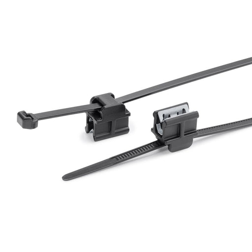 HellermannTyton - Kabelbinder Befestigungsbinder 156-01545 1.5-30mm, schwarz − 500 Stück