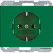 Berker - Steckdose SCHUKO-Steckdose gn/gl 47157013