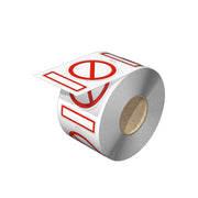 Weidmüller - Kennzeichnungsmaterial Gerätemarkierung THM SE-P 50 RT/WS 50mm − 250 Stück