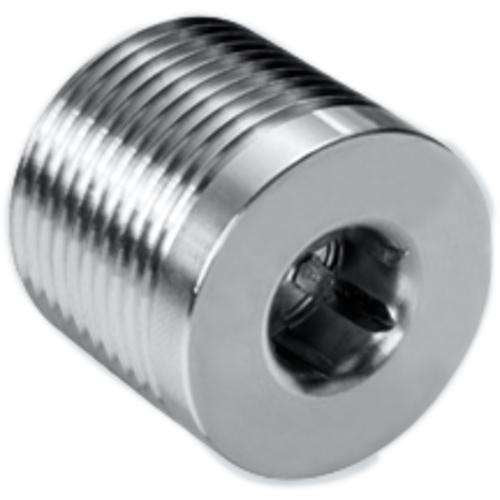 Stahl - Verschlussschraube Verschlussstopfen 230106 NPT1/2 MS vern
