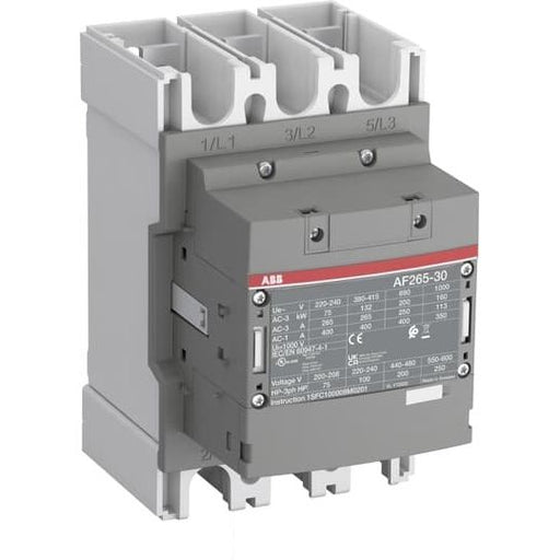 ABB Stotz S&J - Leistungsschütz zum Schalten von Wechselstrom Schütz AF265-30-00-14 50-500V 50-60Hz / DC