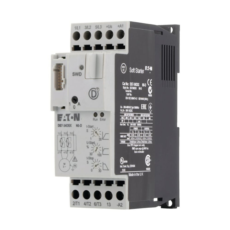 Eaton - Sanftstarter Softstarter DS7-34DSX007N0-D 7A 3KW 400V