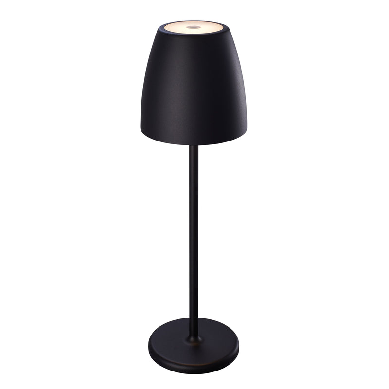 Megatron - Tischleuchte Akku Tischleuchte MT68050 2700K schwarz