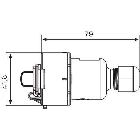 Weidmüller - Modularer Steckverbinder Kupplung inkl. RJ45Modul IE-C-IP67