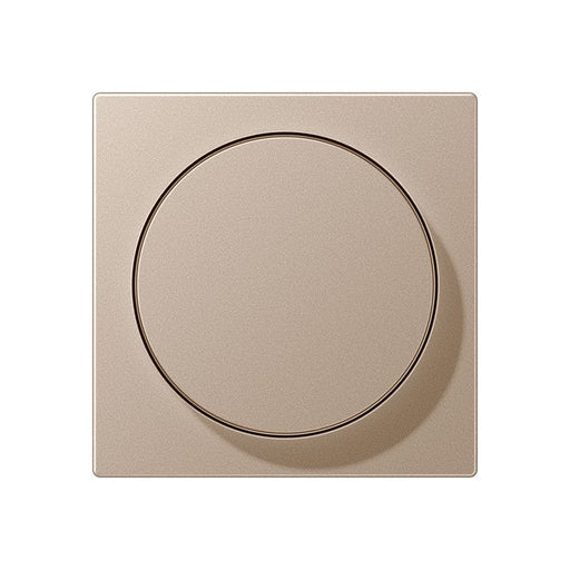 Jung - Abdeckung/Bedienelement für Installationsschalterprogramme Abdeckung mit Drehknopf A 1740 CH Serie A, champagner