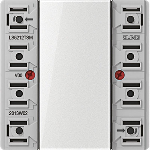 Jung - Taster Tastsensor-Modul 1fach LS 5212 TSM AC/DC24V 1-k. 2Sp