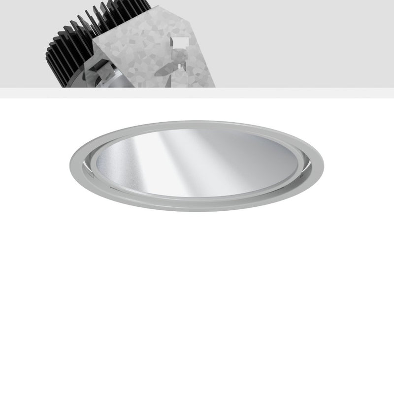 RZB - Downlight/Strahler/Flutlicht LED-Downlight 901804.004.1 940, ML, silber