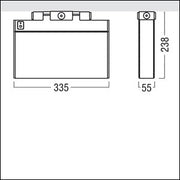 Zumtobel Group - Sicherheitsleuchte Sicherheitszeichenleuchte ECOSIGN 160#42185996