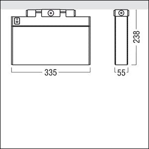 Zumtobel Group - Sicherheitsleuchte Sicherheitszeichenleuchte ECOSIGN 160#42185996