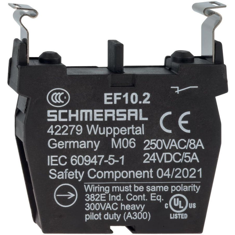 Schmersal - Hilfsschalterblock Tastelement EF10.2