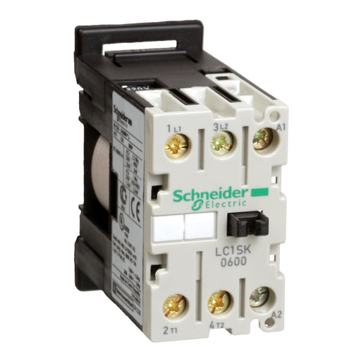 Schneider Electric - Leistungsschütz zum Schalten von Wechselstrom Schütz 6A LC1SK0600P7 2p.27mm 230V50/60
