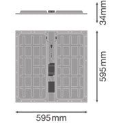 Ledvance - Decken-/Wandleuchte LED-Panel M600 PLPR.600P36840DALIVR 840, DALI