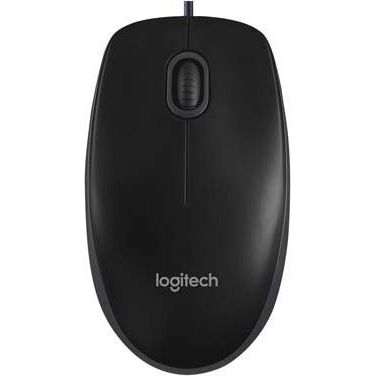 Logitech - Computermaus Maus B100 sw USB,800dpi,3Tasten