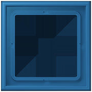 Jung - Abdeckrahmen Rahmen 1-fach LC 981 211 bleu ceruleen 31