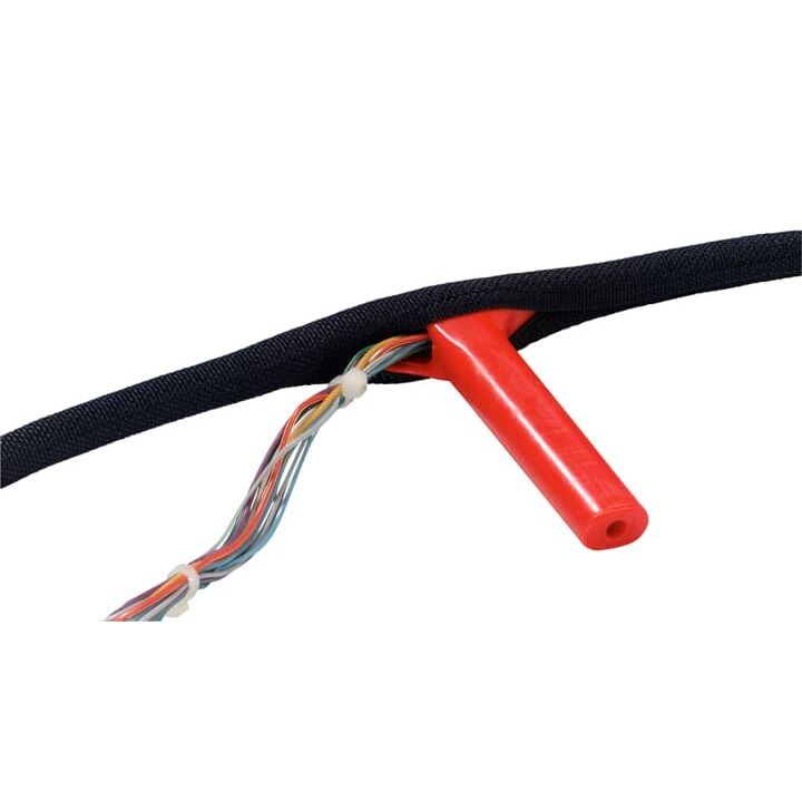 ABB Stotz S&J T&B - Kabelschutz für Installationskanal Gewebeschlauch CPS50W-15-FR-EU Polyester, -50-125°C − 2 Stück