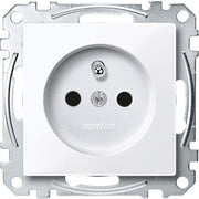 Merten - Steckdose aws/gl MEG2600-0325 Schuko.stift BRS