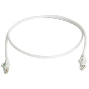 Telegärtner - Patchkabel Kupfer Patchkabel U/UTP Cat.6 100008902 7,5 m weiß, LSZH