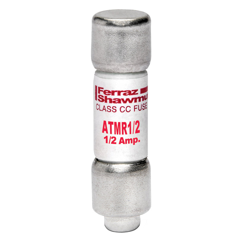 Mersen - Zylindrische Sicherung Sicherungseinsatz Class CC ATMR1/2 F 10x38 0,5A − 10 Stück