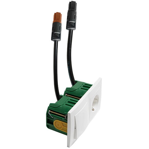 Peha - Schalter-/Steckdosenkombination Socketline Connect H 11.511 #00075071 Geräte-Kombi, rws