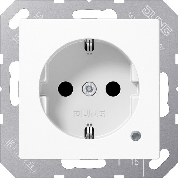 Jung - Steckdose SCHUKO-Steckdose 16 A 250V A 1520 BFKO WW m.Berührungsschutz