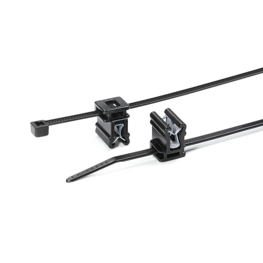 HellermannTyton - Kabelbinder Befestigungsbinder T30REC4A 3,5x150 schwarz − 500 Stück