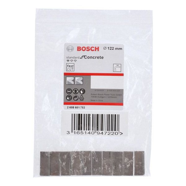 Bosch - Bohrkrone Segmente für PRO 2608601753 Diamantnassbohrkrone