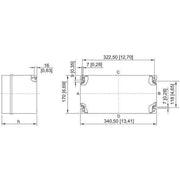 Stahl - Klemmenkasten EExe-Klemmenkasten 8146/1S73-C1161 − 1 Stück