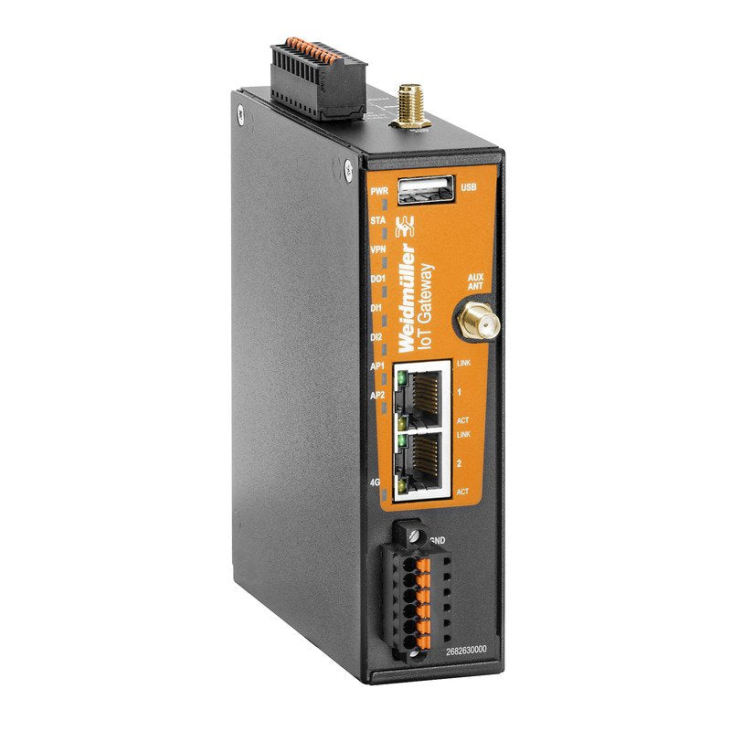 Weidmüller - Bussystem-Systemschnittstelle/Medien-Gateway IoT-Gateway Fast Ethernet IOT-GW30-4G-EU