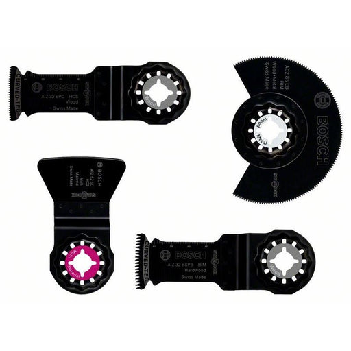Bosch - Blatt für Oszillierer Boden-/Einbau-Set 2609256979 4-tlg