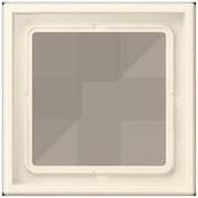 Jung - Abdeckrahmen Rahmen 1-fach LC 981 245 blanc ivoire