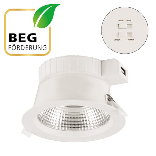 EVN Lichttechnik - Decken-/Wandleuchte LED-Deckeneuchte DSR54180125 CCT Switch, ML