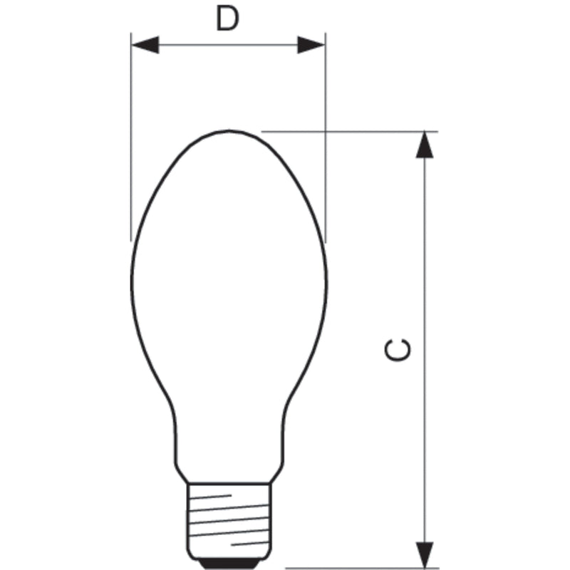 Philips Lighting - Halogen-Metalldampflampe ohne Reflektor Metall-Halogendampflampe CDM-E MWEco230W/842 230W 4200K E40