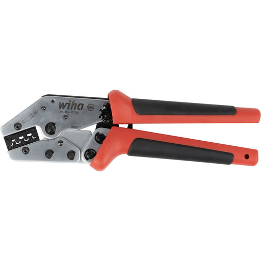 Wiha - Presswerkzeug Kabelschuhe/Verbinder, Aderendhülsen, Schirmanschluss Crimpwerkzeug Z62101006SB für MC4-Verbinder