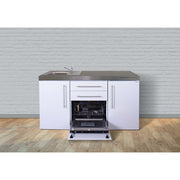 Stengel - Mini-Küche Miniküche Premiumline MPGS160GSBli weiß
