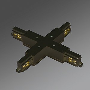 Regiolux - Mechanisches Zubehör/Ersatzteile für Leuchten Verbinder X-Form aus PC DPSN-KX sw