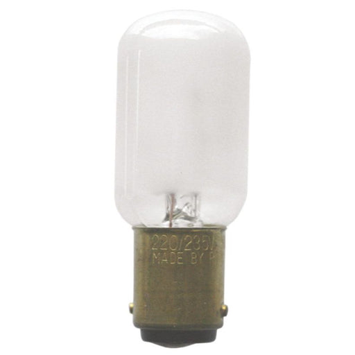Scharnberger+Hasenbein - Allgebrauchsglühlampe Röhrenform Nählichtlampe 22x63mm 48215 B15d 235V 20W mAtt