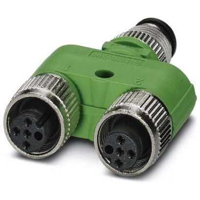 Phoenix Contact - Sensor-Aktor-Adapter Y-Verteiler SAC-3P-M12Y #1514016 4-polig St/ger M12 − 5 Stück