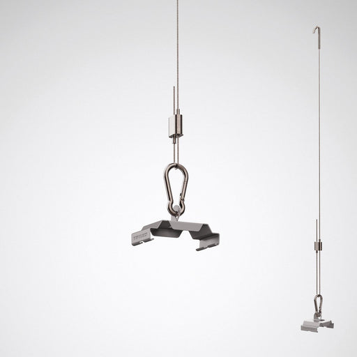 Trilux - Mechanisches Zubehör/Ersatzteile für Leuchten Seilabhängung A01DSXT/5000 078 03 alu