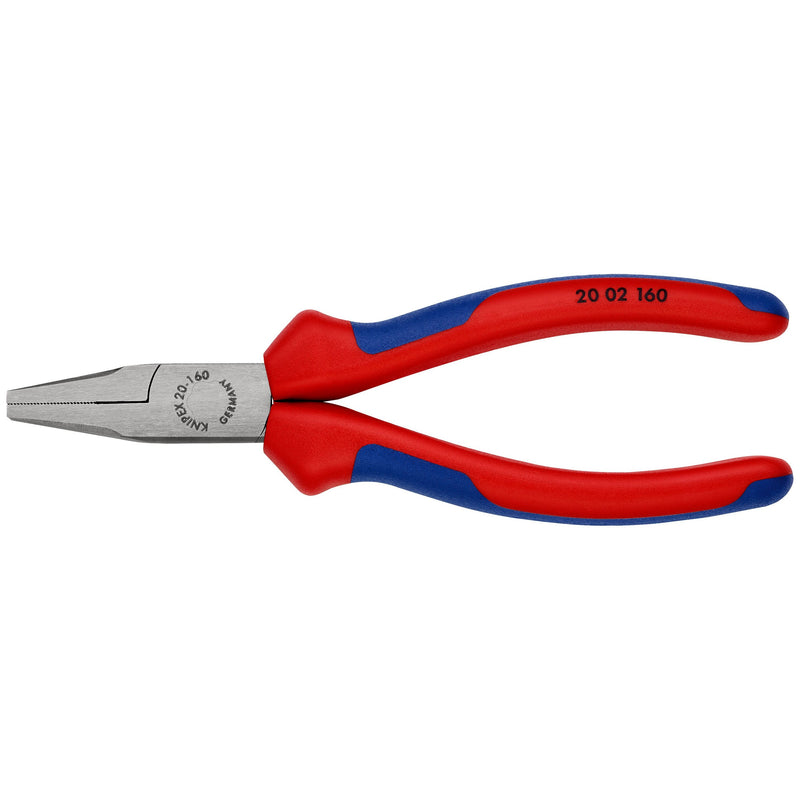 Knipex - Flachzange 20 02 160 schwarz, 160mm